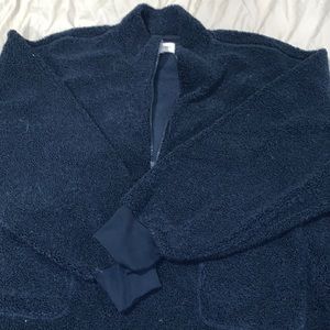 Free Assembly Navy Oversized Half Zip XL